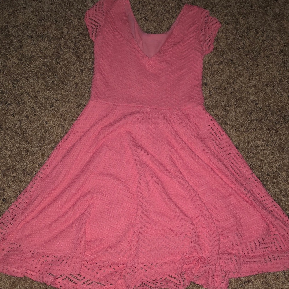 Pink dress